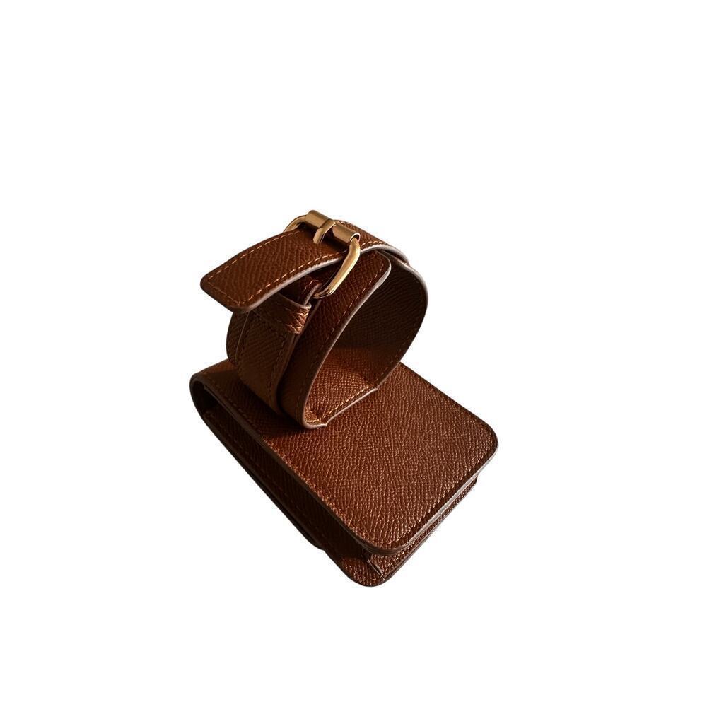 ANCLET Ankle Purse Bag Black Tan or Brown - Picture 7 of 15